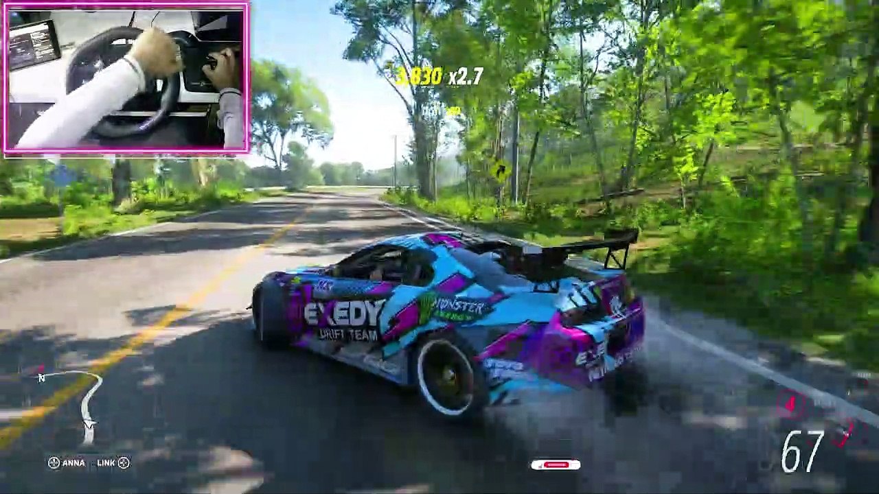 fh5 race with logitech g29 #forza