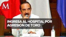Manuel de la O es internado por hernia abdominal