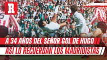 Así recuerdan los madridistas  el señor Gol de Hugo Sánchez en 1988 al Logroñés
