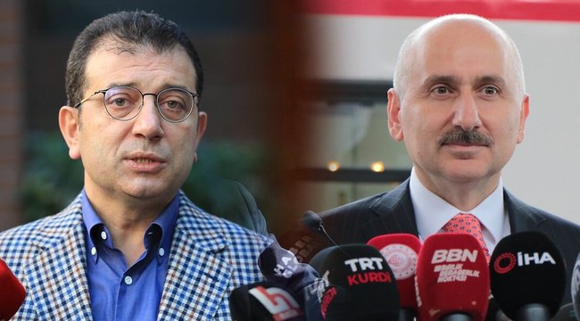 İmamoğlu'ndan Bakan Karaismailoğlu'na sert yanıt: Sanki dedesinden miras kalmış