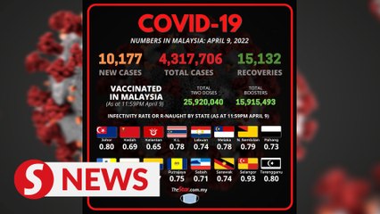 Covid-19 Watch: 10,177 new cases reported, no BID