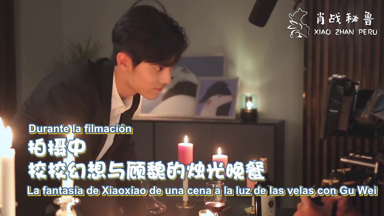 [SUB ESPAÑOL] 220328 - 肖战 Xiao Zhan: La comida que se escapó en The Oath Of Love