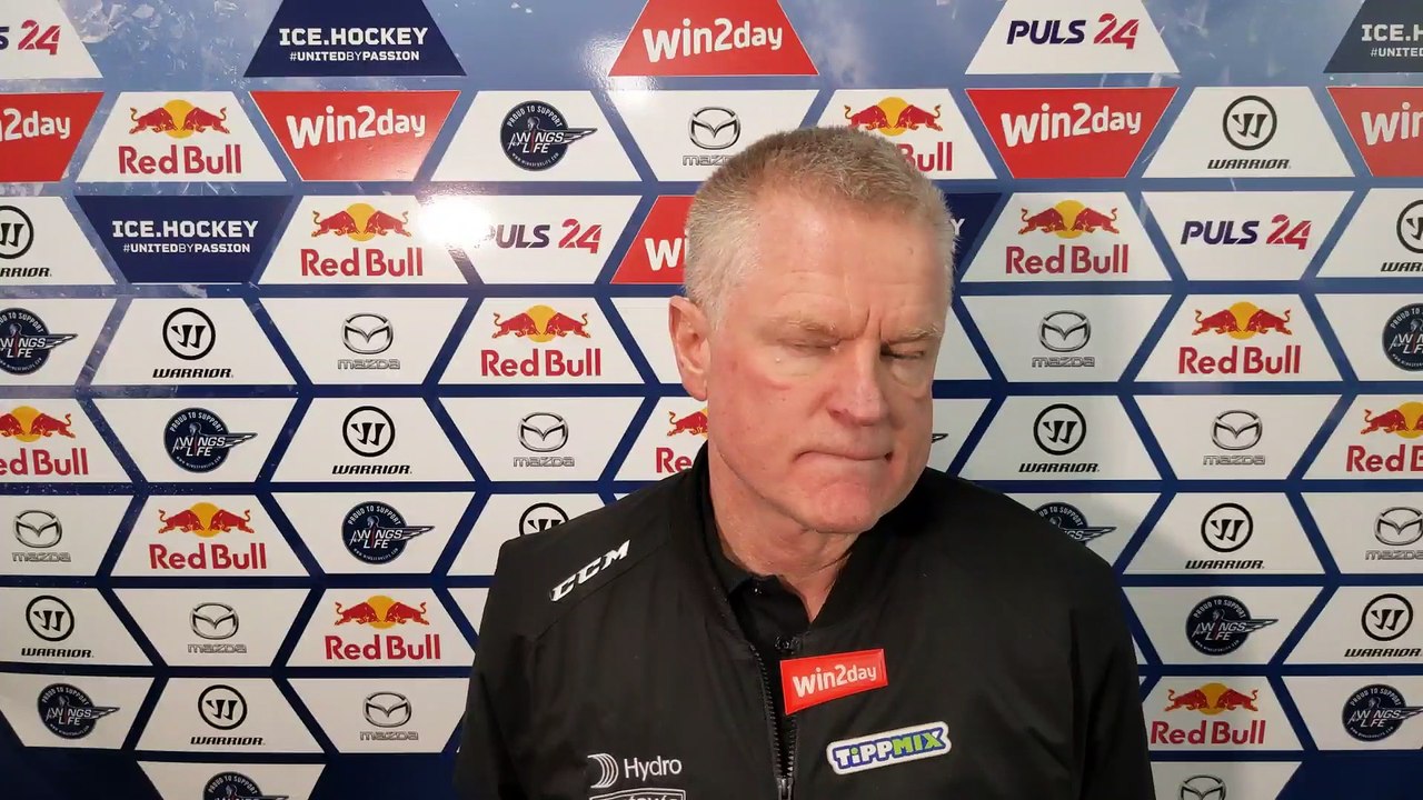 Kevin Constantine nach Game 3 in Salzburg