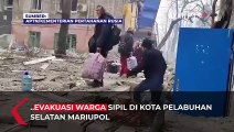 Rusia Rilis Momen Pasukannya Evakuasi Warga Sipil di Mariupol