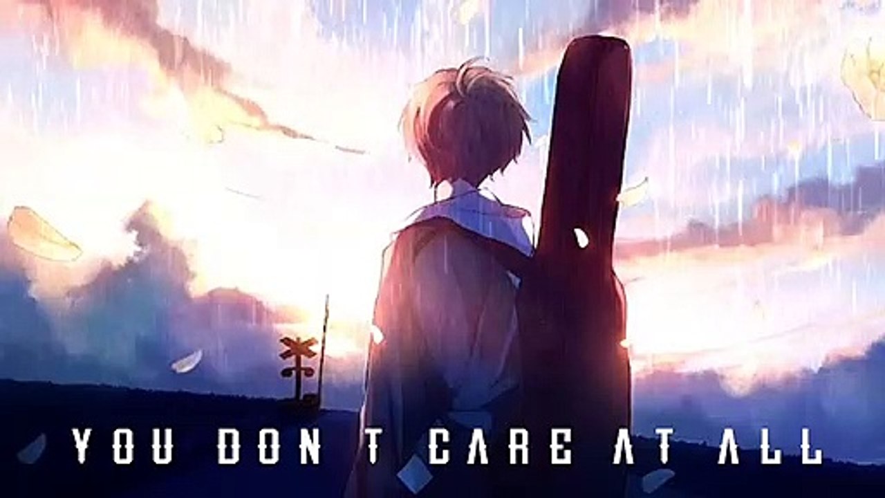 you don't care at all