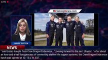 First all-private astronaut mission to International Space Station docks - 1BREAKINGNEWS.COM