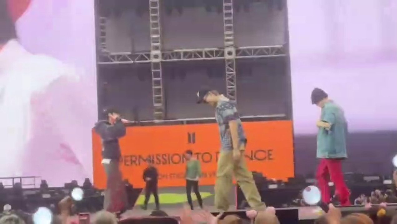 BTS Concert Las Vegas 2022 Soundcheck Day 2 | Permission to Dance on Stage 2022