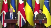 Reino Unido promete más armas a Ucrania en una visita sorpresa de Boris Johson a Kiev