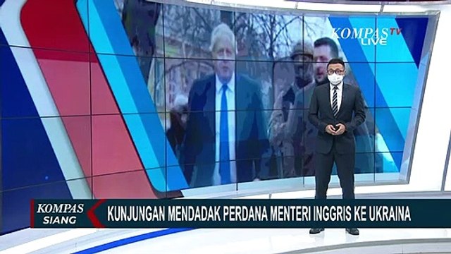 PM Inggris Boris Johnson Kunjungi Ukraina, Volodymyr Zelenskyy Temani Jalan di Lapangan Kemerdekaan