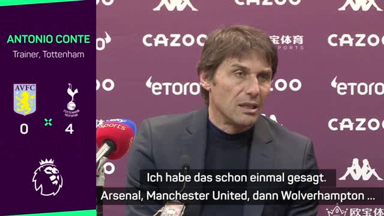 Conte zu Arsenal: Haben deren Pleite 'ausgenutzt'