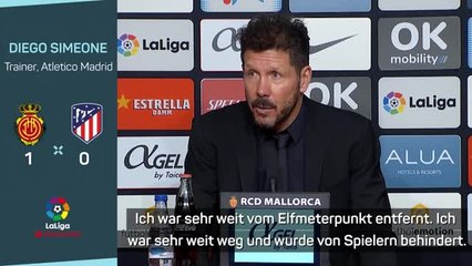 Mangelnde Konzentration? Simeone: "Zu einfach"