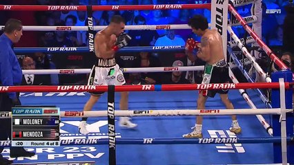 Andrew Moloney vs Gilberto Mendoza (09-04-2022) Full Fight