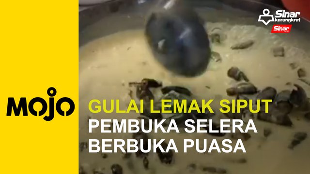 Gulai lemak siput pembuka selera berbuka puasa