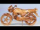 Artist Makes Motorcycle Entirely Out of Wood