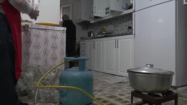 Tescilli tatlısı Cizre Luzine Tatlısı ramazanda tercih ediliyor