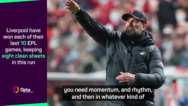 Klopp expected remarkable Liverpool run