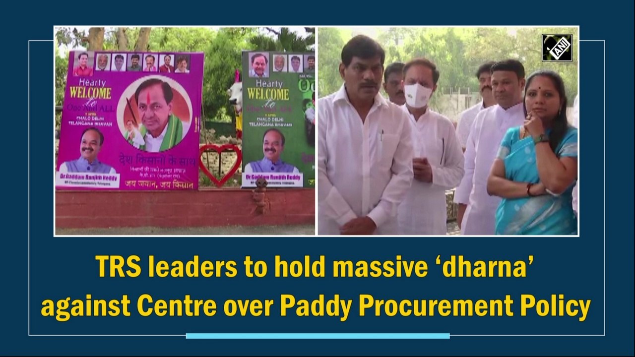 TRS leaders to hold massive ‘dharna’ against Centre over Paddy Procurement Policy