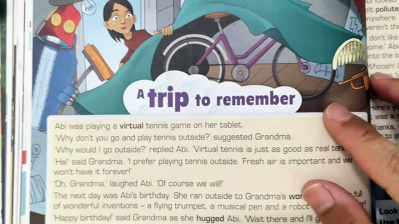 Year 6 Academy Stars Workbook Answer Page 49Unit 5 Getting aroundLesson 2 Reading comprehension