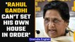 Mayawati on Rahul Gandhi's UP offer comment, says Congress should worry about itself | Oneindia News
