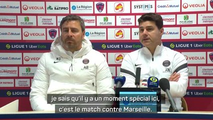 32e j. - Pochettino appelle à l'unité entre le club et les supporters pour le "classique" contre l'OM