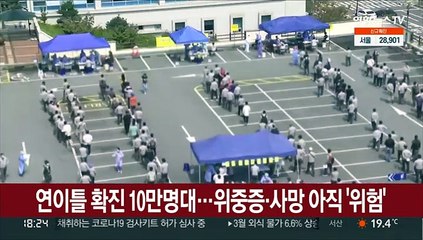 연이틀 확진 10만명대…위중증ㆍ사망 아직 '위험'