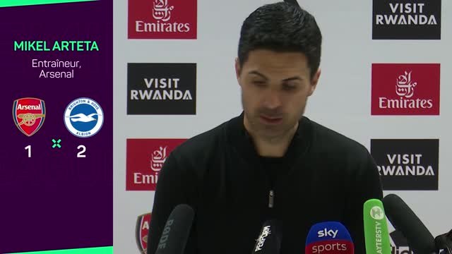 32e j. - Arteta : “Nous avons créé une atmosphère froide dans laquelle nous n'étions pas à l'aise