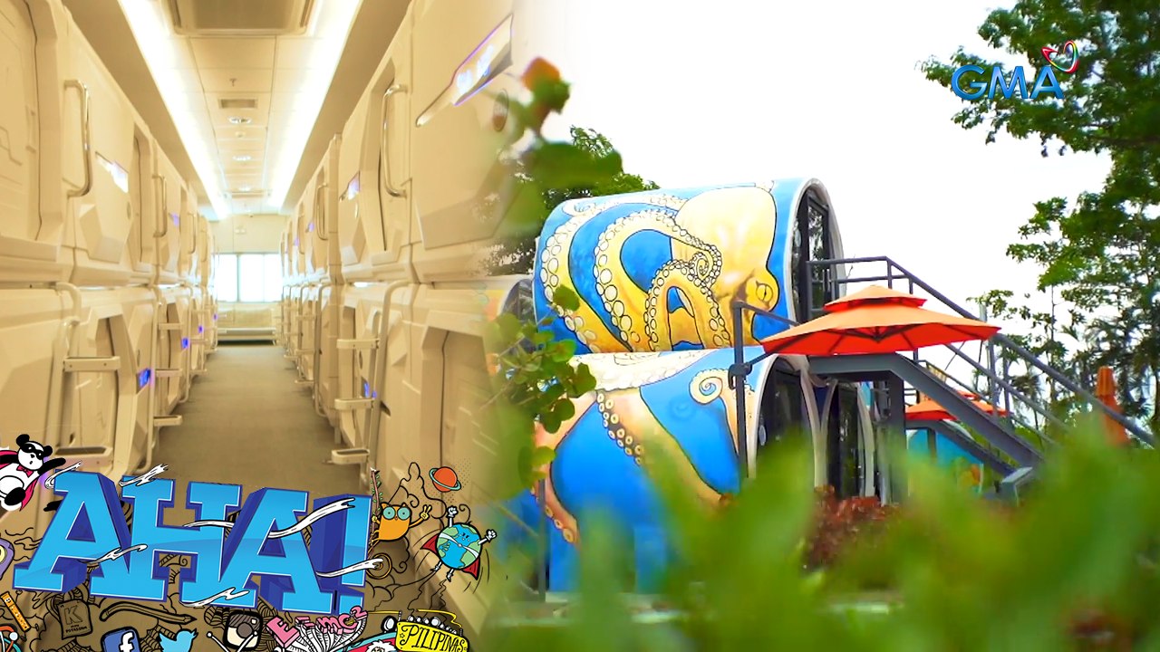 Iba't ibang AHA-mazing capsule hotels!  | AHA!