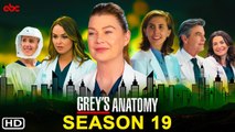 Grey's Anatomy Season 19 Trailer (2022) NBC, Release Date, Episode 1, Cast, Review, Ending, Plot