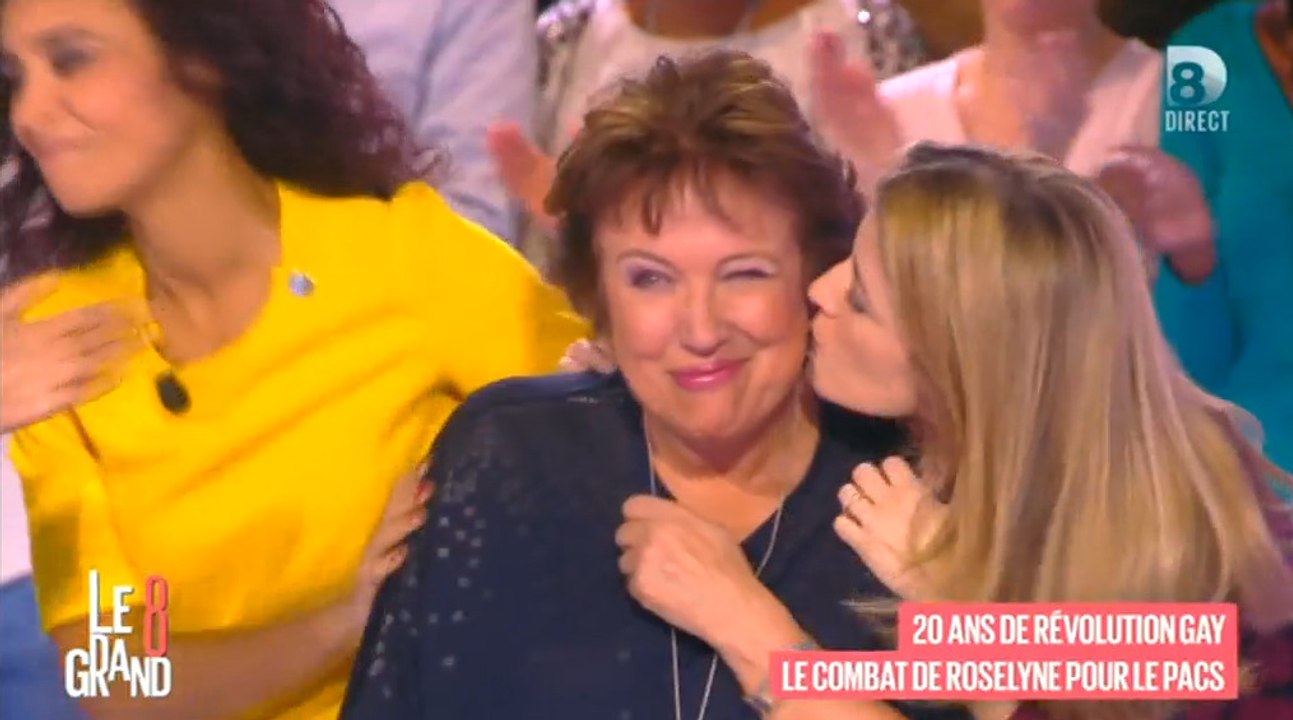 Roselyne Bachelot ovationnée et très émue dans Le Grand 8 pour son combat pour le PACS