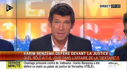 Affaire de la sextape : Karim Benzema déféré devant le juge