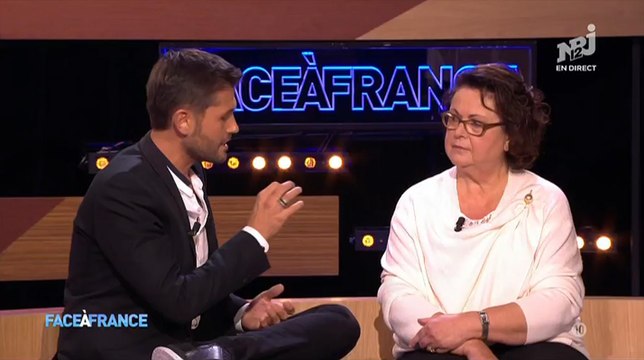 Face à France - Christine Boutin muette face à Christophe Beaugrand