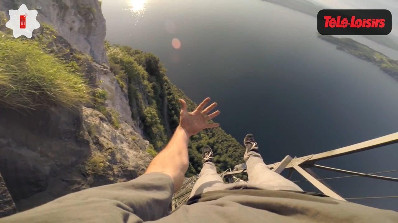 Sans protection, ils escaladent 150 mètres ... Le Zapping Web