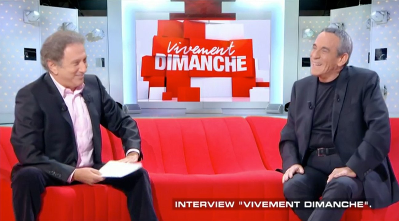 Salut les Terriens : Thierry Ardisson inverse les rôles et passe sur le canapé rouge de Michel Drucker