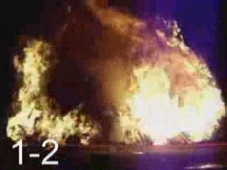 Grand feu à Hamoir 2008