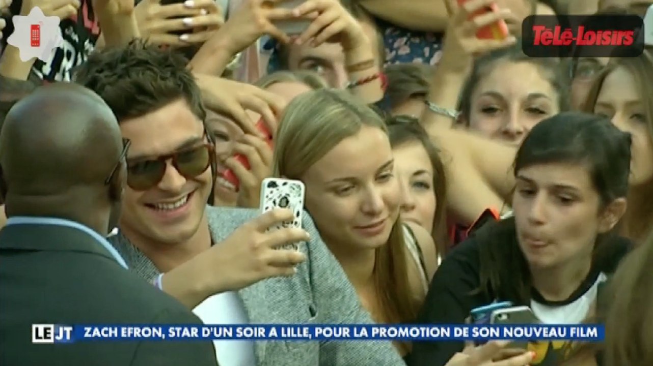 Zac Efron et Emily Ratajkowski créent l'émeute lors de leur passage en France... Le Zapping ciné