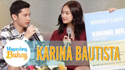 Karina admits that she is reviewing while working | Magandang Buhay