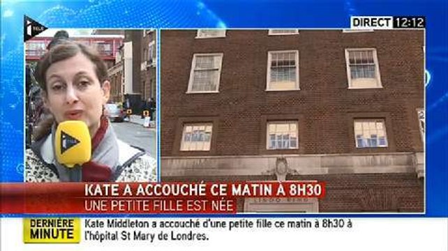 Royal Baby : La duchesse de Cambridge a donné naissance à une fille !