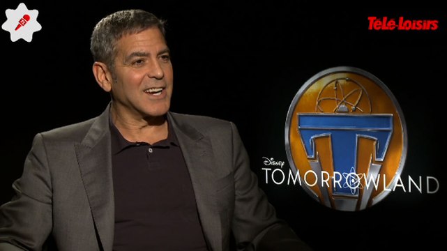 George Clooney (A la poursuite de demain) : J'adore la France et les Alpes où je vais me balader à moto
