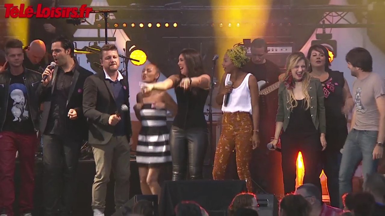 Animateurs, chanteurs et acteurs de Plus belle la vie mobilisés pour Tout le monde chante contre le cancer