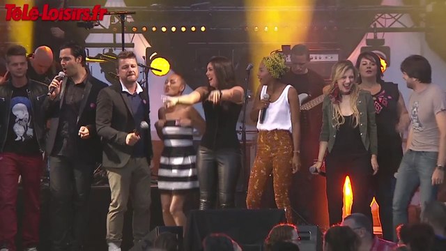 Animateurs, chanteurs et acteurs de Plus belle la vie mobilisés pour Tout le monde chante contre le cancer