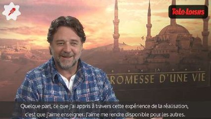 La promesse d'une vie : rencontre avec Russell Crowe et Olga Kurylenko