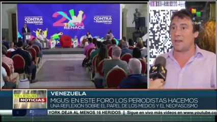 Foro Internacional contra el fascismo debate sobre el papel de los medios y el neofascismo