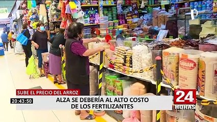 Apear: "Precio del arroz subiría por altos costos de fertilizantes2