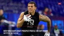 New York Giants Draft Prospect Profile  WR Skyy Moore