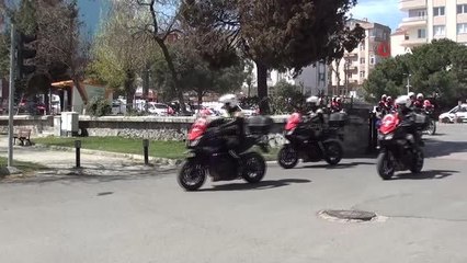 Tekirdağ Emniyetinden Polis Haftası konvoyu