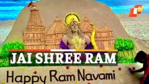 Ram Navami: Mini Ayodhya Ram Temple In Form Of Sand Art In Puri