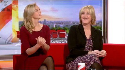 BBC Breakfast-Sarah Lancashire and Joanna Vanderham (The Paradise)