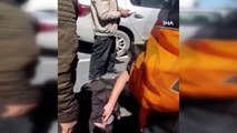Arnavutköy'de yolun karşısına geçmeye çalışan yaşlı adama otomobil çarptı