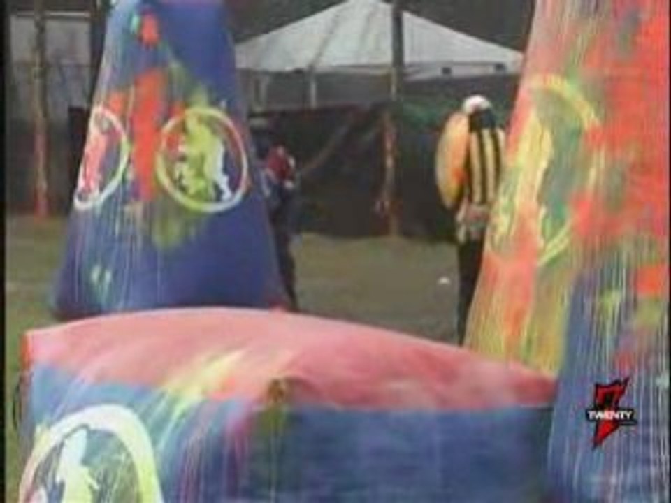 Paintball turny video