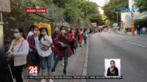 Unang araw ng overseas absentee voting sa Hong Kong, dinagsa | 24 Oras Weekend